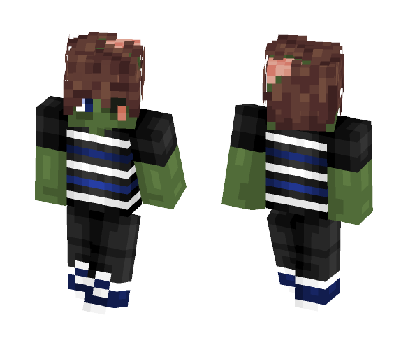 Nick as a Zombie! - Male Minecraft Skins - image 1