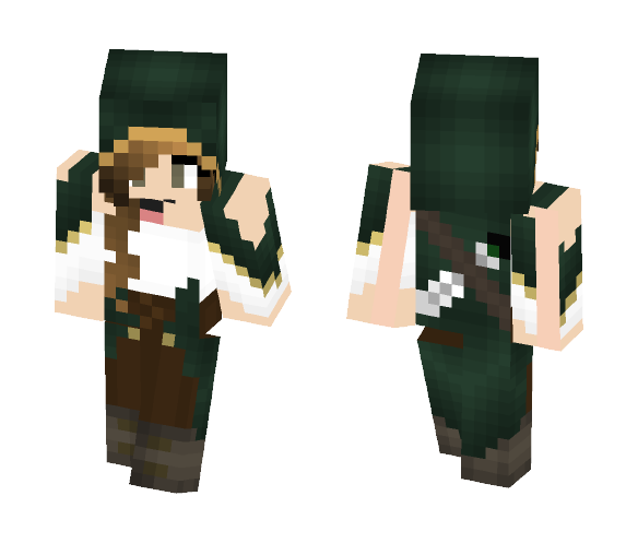 яσѕє || Traveller - Female Minecraft Skins - image 1
