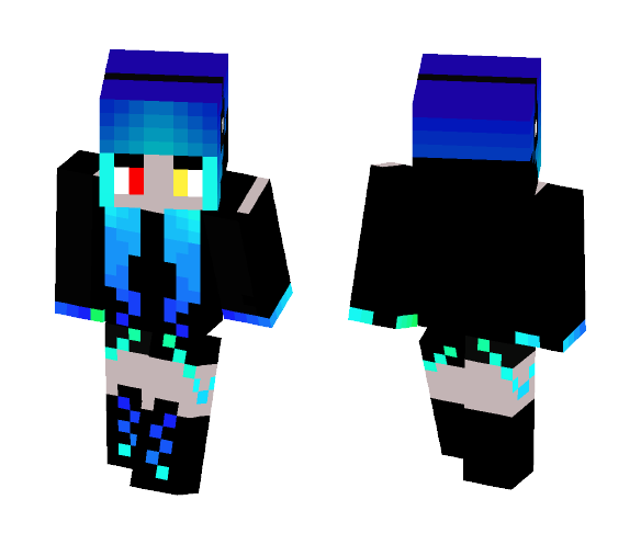 Angel_Blue - Female Minecraft Skins - image 1