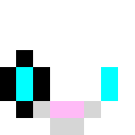 white and black rabbit - Male Minecraft Skins - image 3