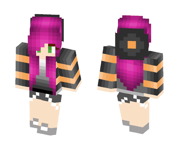 PinkHair - Female Minecraft Skins - image 1