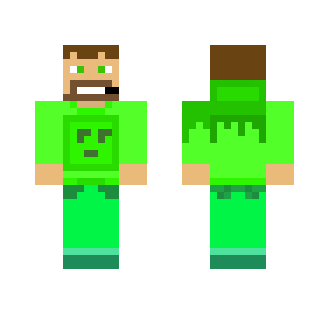 Slime hoodie Bob - Male Minecraft Skins - image 2