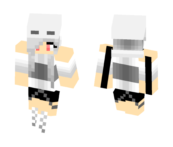Skeleton - Female Minecraft Skins - image 1