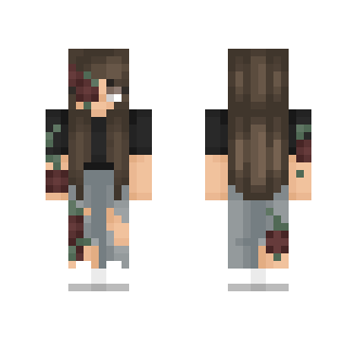rose girl - Girl Minecraft Skins - image 2