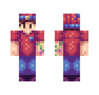 Red n Blue Beanie! - Male Minecraft Skins - image 2