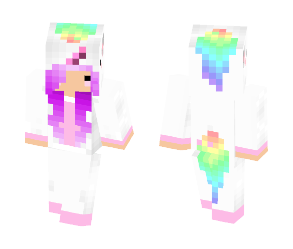 Chibi Unicorn - Female Minecraft Skins - image 1