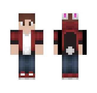 Easter Special - Red Jacket - Male Minecraft Skins - image 2