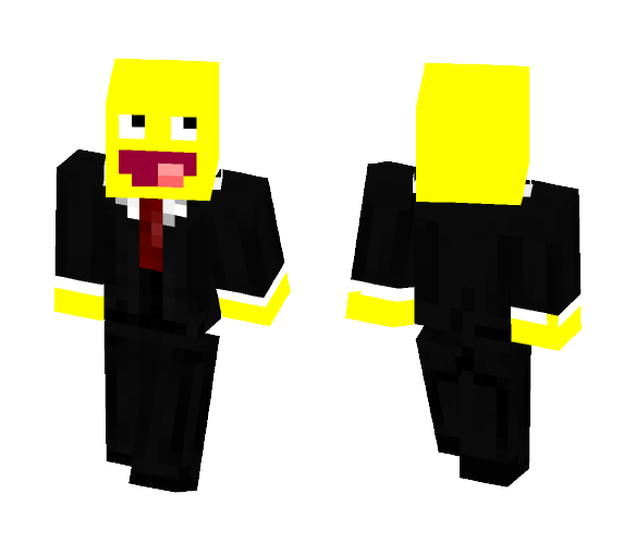 Awesome face in a suit - Male Minecraft Skins - image 1