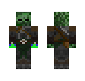 cool zombe with armor - Male Minecraft Skins - image 2