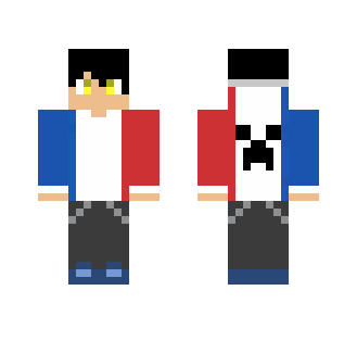 France flag hood - Male Minecraft Skins - image 2
