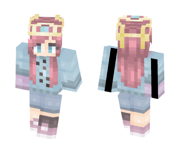 OC Ana - my mascot - Female Minecraft Skins - image 1