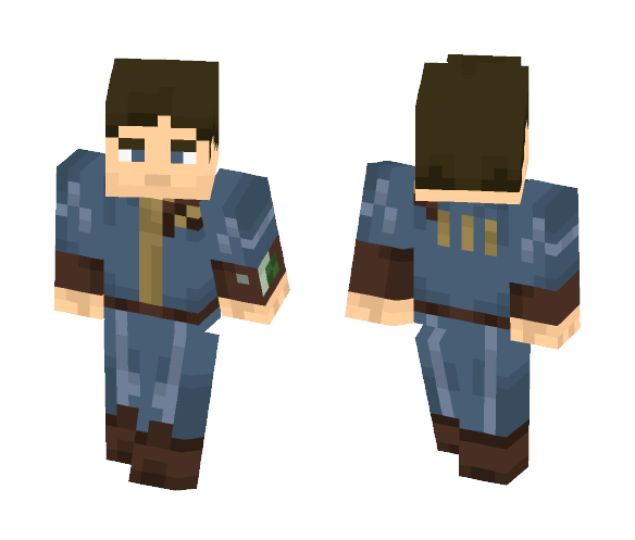 Fallout 4 Main Character - Male Minecraft Skins - image 1