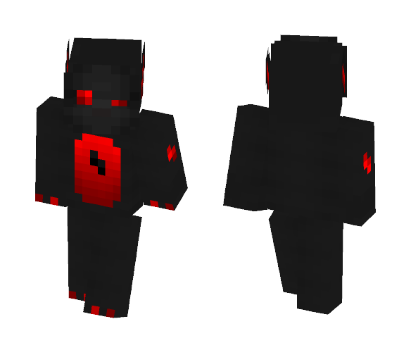 Red & Black - Male Minecraft Skins - image 1