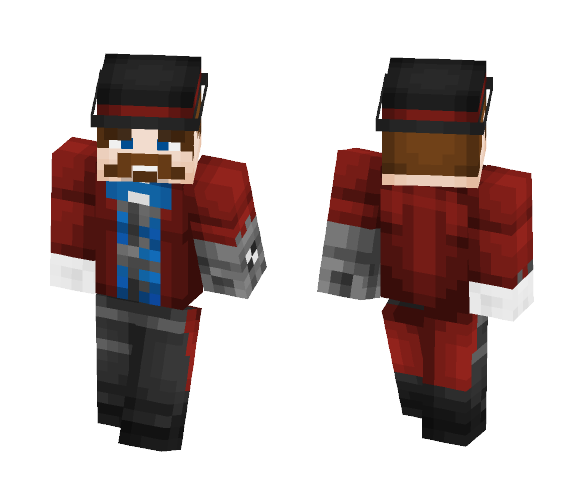 Overwatch Mccree Riverboat Skin - Male Minecraft Skins - image 1