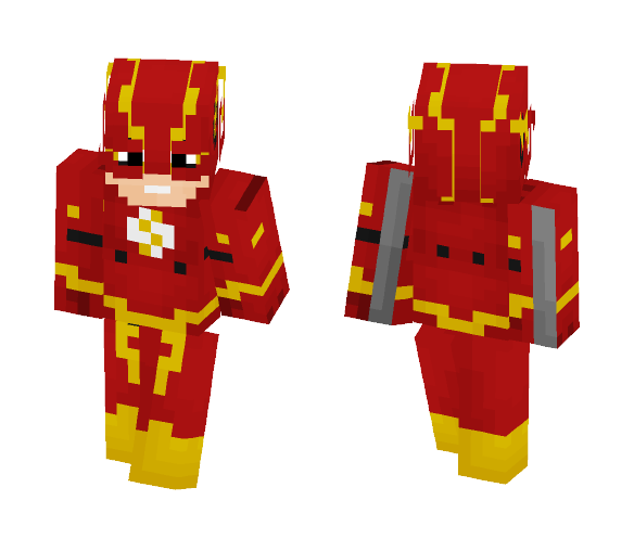 The Flash(Custom) - Comics Minecraft Skins - image 1