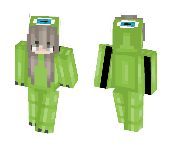 Mike Wazowski from Monsters inc - Female Minecraft Skins - image 1
