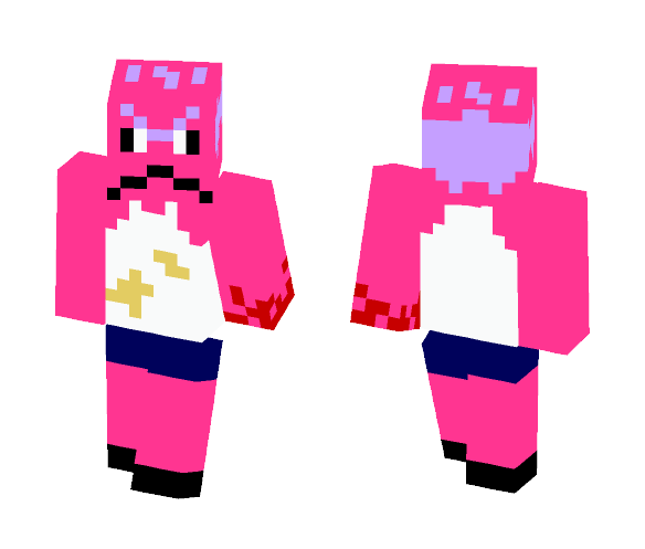Pinky Winky Wife Beater - Male Minecraft Skins - image 1