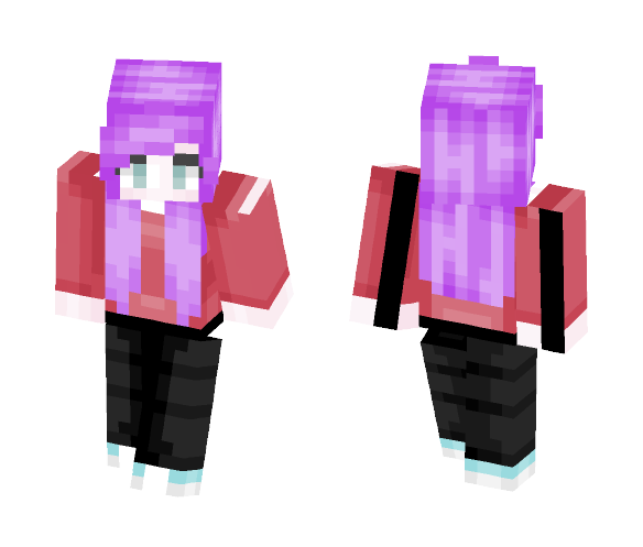 Her role model is Nymphadora. - Female Minecraft Skins - image 1