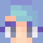 Blue Haired | - Female Minecraft Skins - image 3