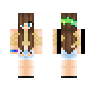 Amber -- Contest Entry - Female Minecraft Skins - image 2