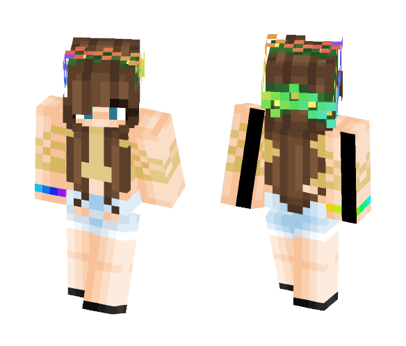 Amber -- Contest Entry - Female Minecraft Skins - image 1