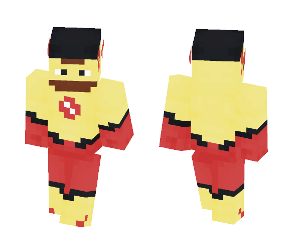 Kid Flash (Rebirth) - Male Minecraft Skins - image 1