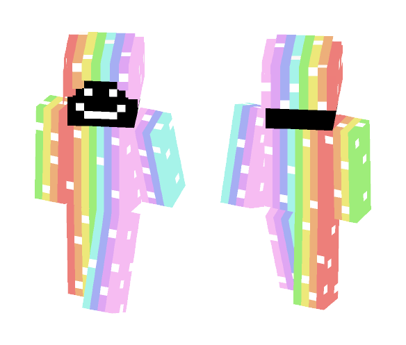 Rainbow Trololol - Male Minecraft Skins - image 1