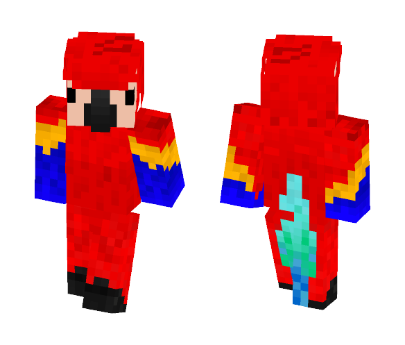 red-yellow-blue Parrot - Other Minecraft Skins - image 1