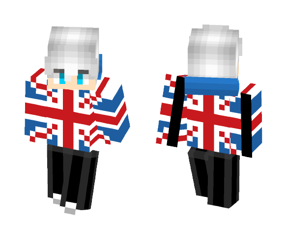 British Flag // ғʀᴀɴ - Male Minecraft Skins - image 1