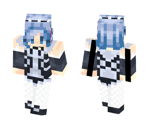 Rem ~ {Re:Zero} - Female Minecraft Skins - image 1