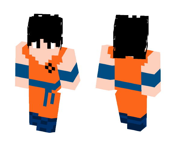 Goku(Resurrection F) - Male Minecraft Skins - image 1