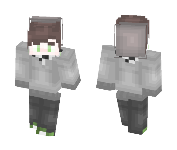 Cute Hipster Boy - Boy Minecraft Skins - image 1