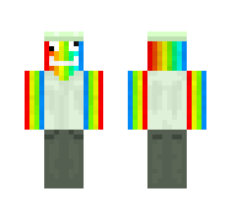 Rainbow Fisherman - Male Minecraft Skins - image 2