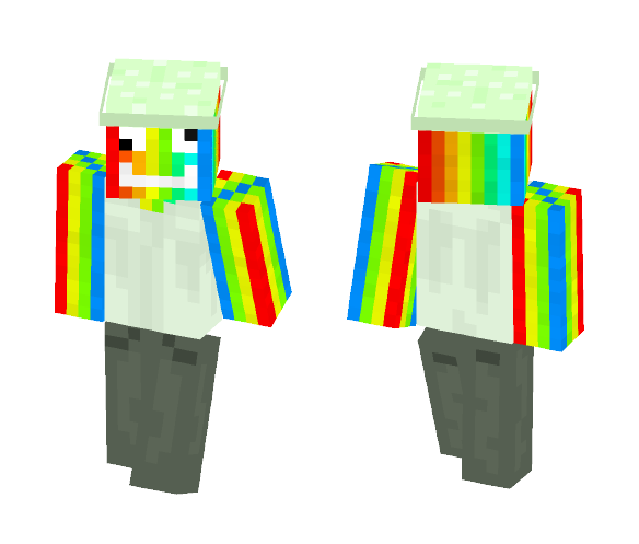 Rainbow Fisherman - Male Minecraft Skins - image 1