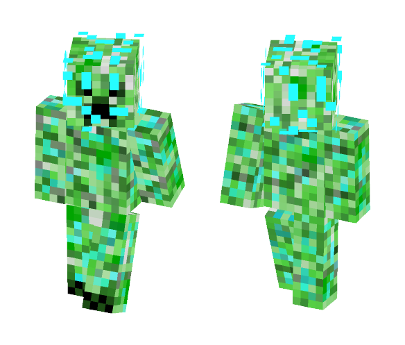 Charged creeper - Interchangeable Minecraft Skins - image 1