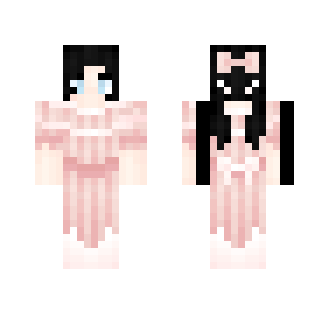 ⊰ Twin-tails Dolly Dress ⊱ - Female Minecraft Skins - image 2