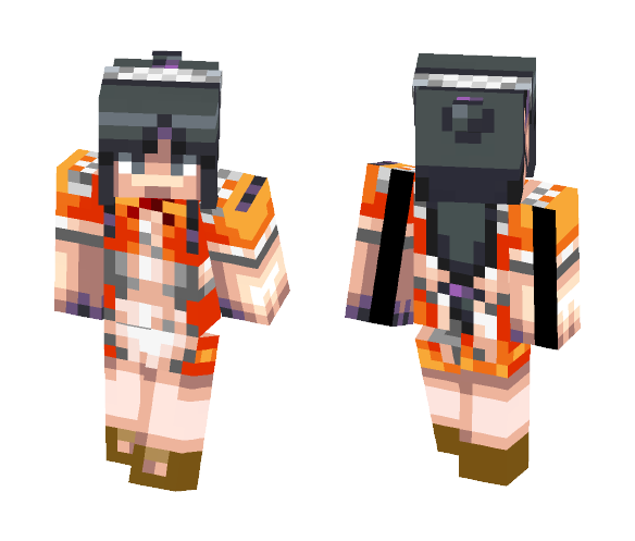Maya Fey (Maid) - Female Minecraft Skins - image 1