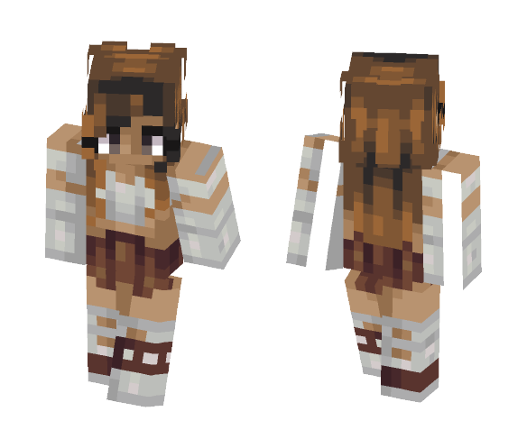 Unicolor - ⌊∠εΔ⌉ | OC - Female Minecraft Skins - image 1