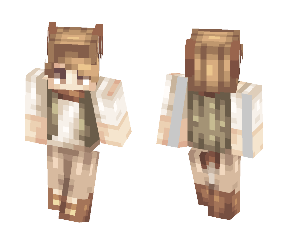 Village Fox - Male Minecraft Skins - image 1