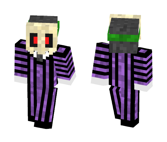 Creepy ghost-type trainer - Male Minecraft Skins - image 1