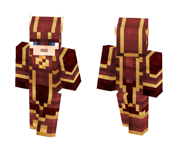 Flash (Injustice 2) - Male Minecraft Skins - image 1