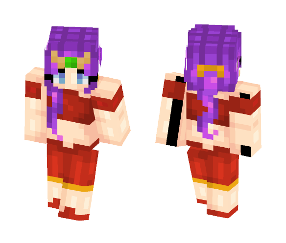 Shante, Half-genie Hero - Female Minecraft Skins - image 1