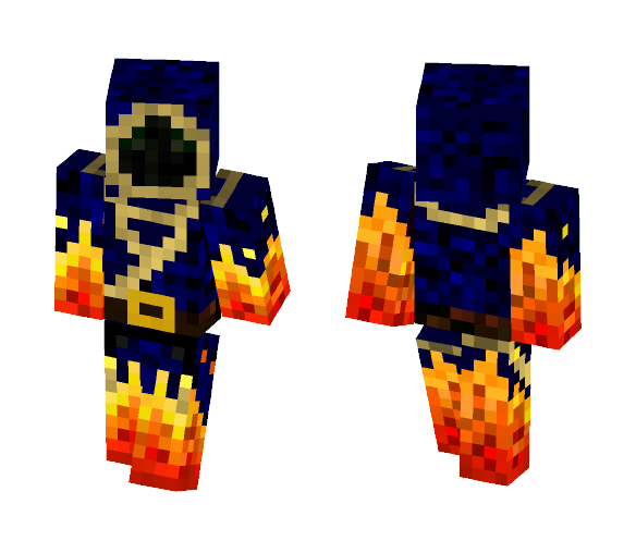 Skin Fire - Male Minecraft Skins - image 1