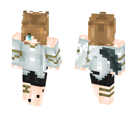 ♥I'm Half and Half♥ - Male Minecraft Skins - image 1