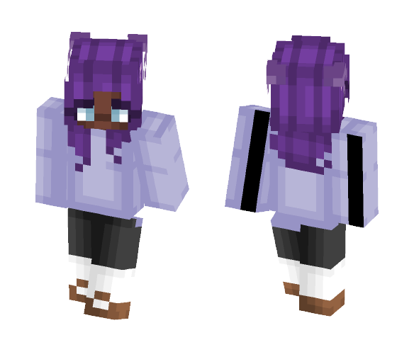 Lilac Firestone -- Fan Skin - Female Minecraft Skins - image 1