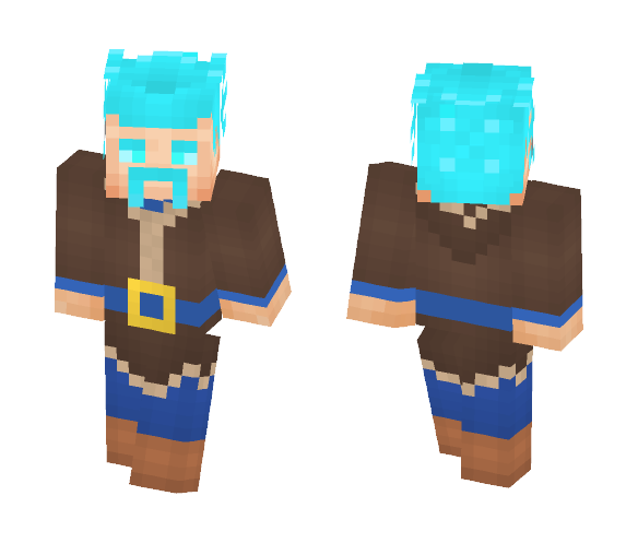 Ice Wizard - Clash Royale - Male Minecraft Skins - image 1
