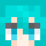 Hatsune Miku v3.0 (3 pixel arms) - Female Minecraft Skins - image 3