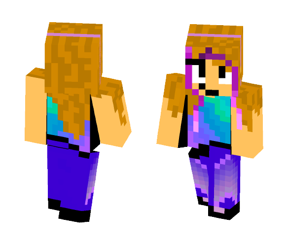 crazy girl - Girl Minecraft Skins - image 1
