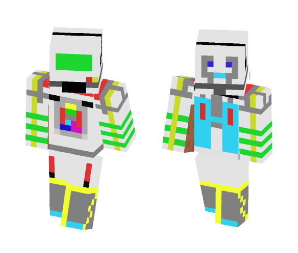 Retro Astronaut - Male Minecraft Skins - image 1