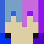 Purple&Blue Girl - Girl Minecraft Skins - image 3